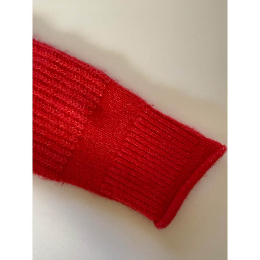Abercrombie & Fitch Womens  Ribbed‎ Knit Hooded Sweater Cropped Size XS Preppy - Picture 8 of 10